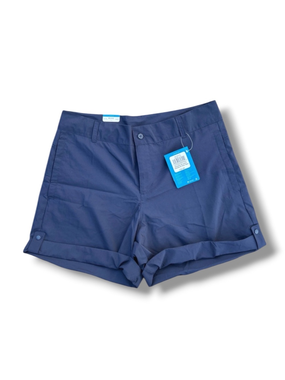 Columbia Navy Roll-Cuff Casual Shorts